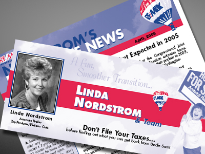 Nordstrom newsletter design