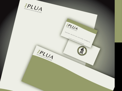 PLUA identity design